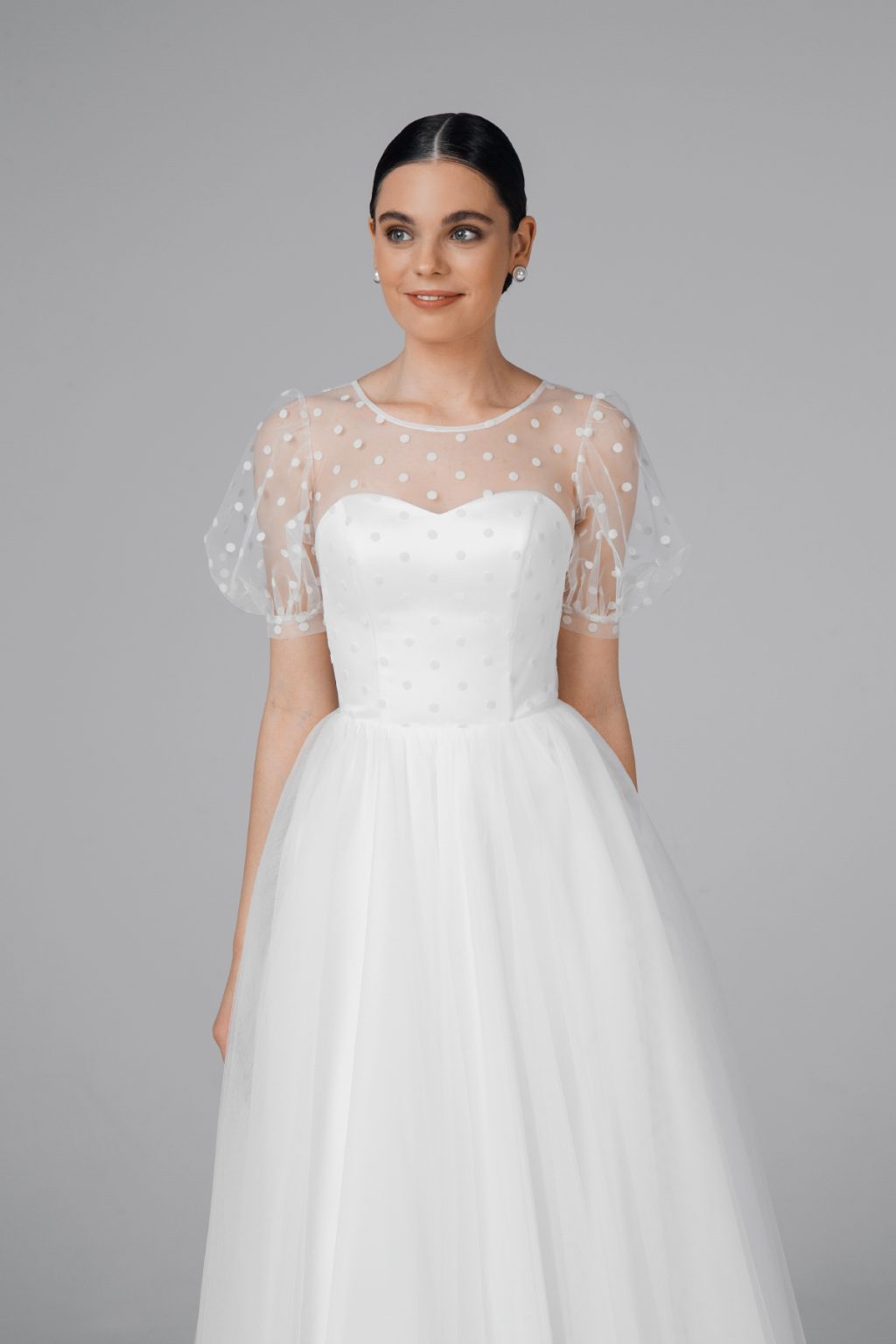 50s wedding dress with sleeves — free download