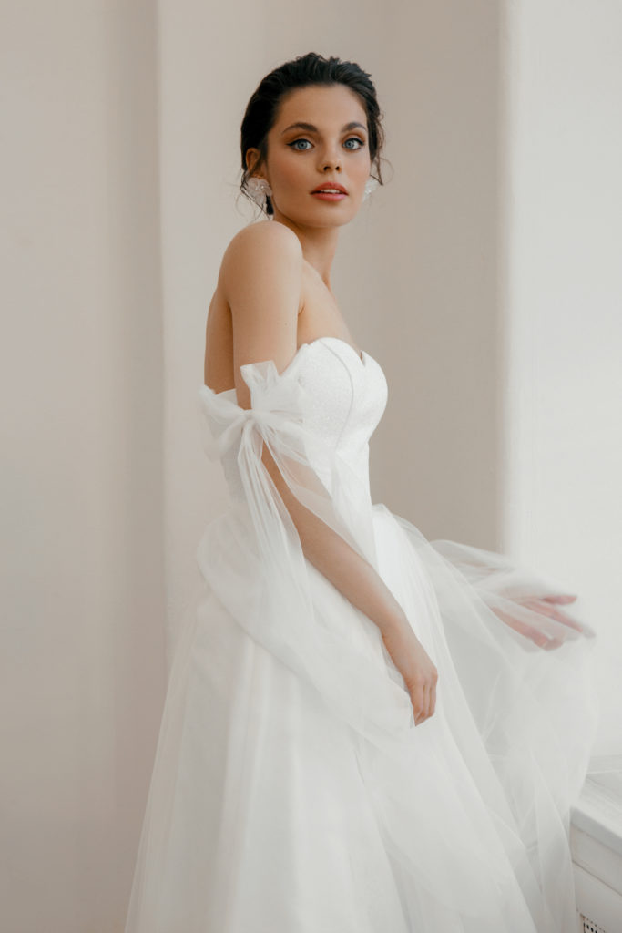 Elopement short wedding dress – Adelina • Piondress