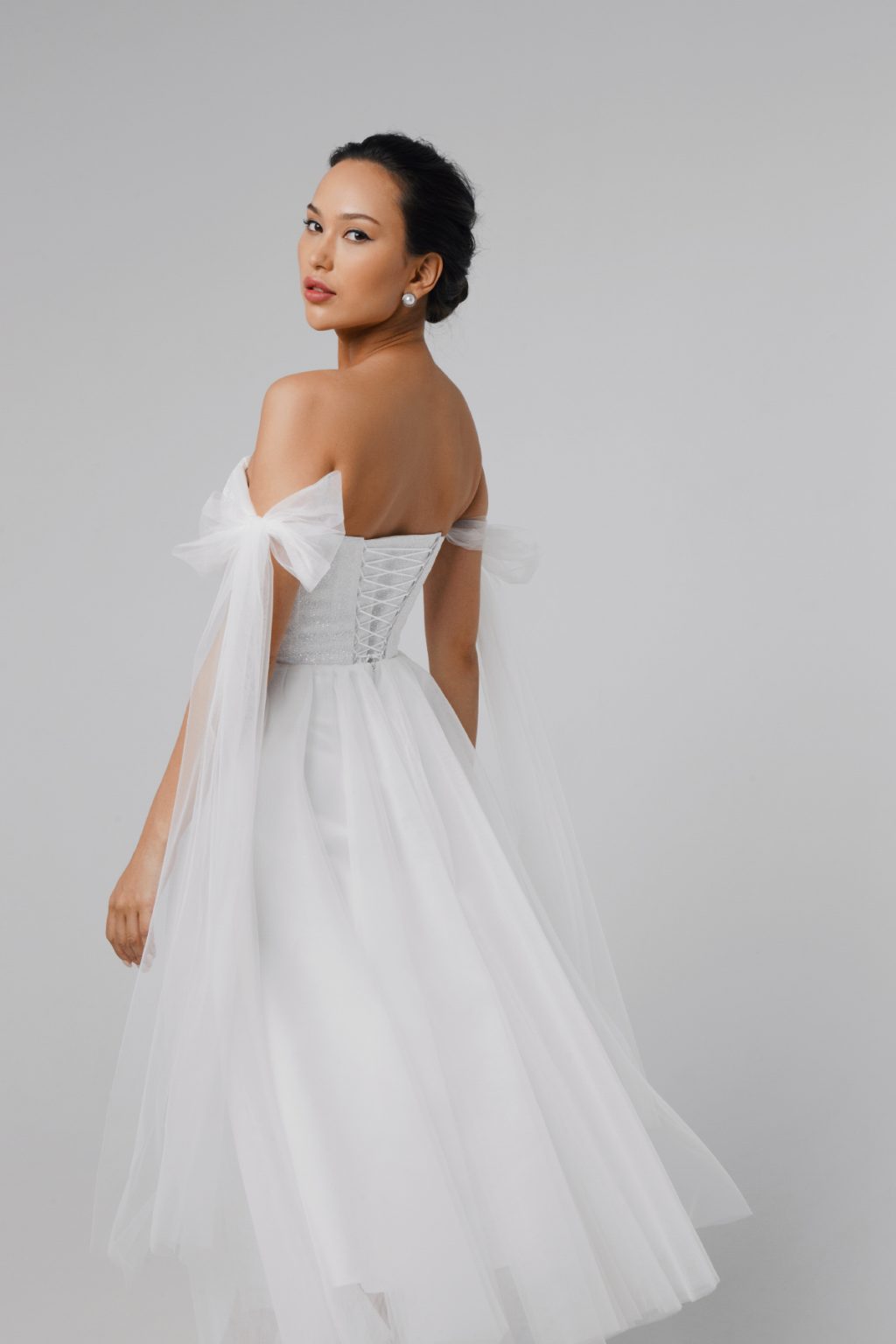 Elopement short wedding dress – Adelina • Piondress