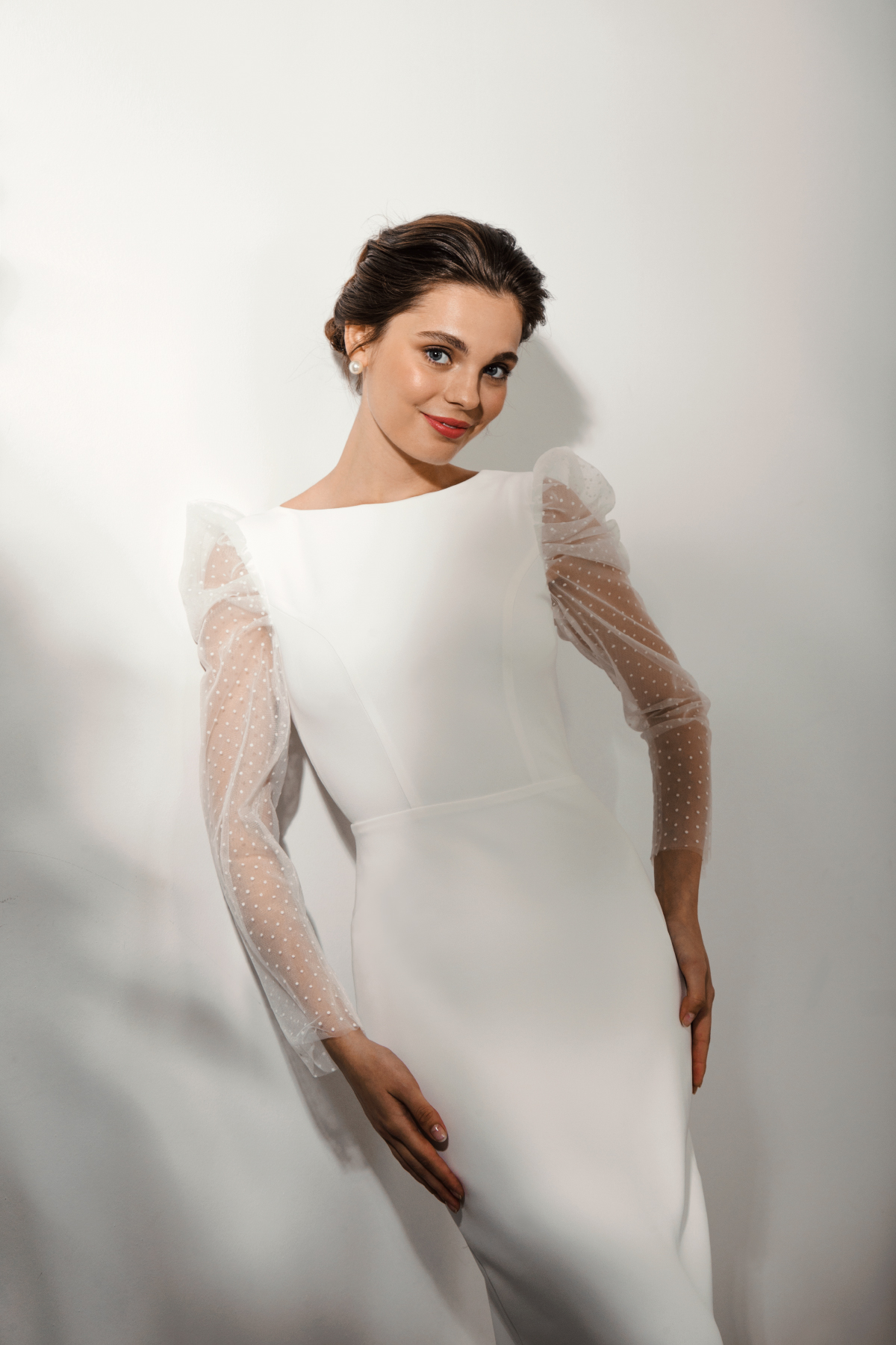 Gracie | Minimalist Wedding Dress | Hera Couture