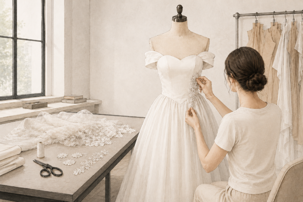 Custom Wedding Dress | Made-to-Order Bridal Studio | Piondress